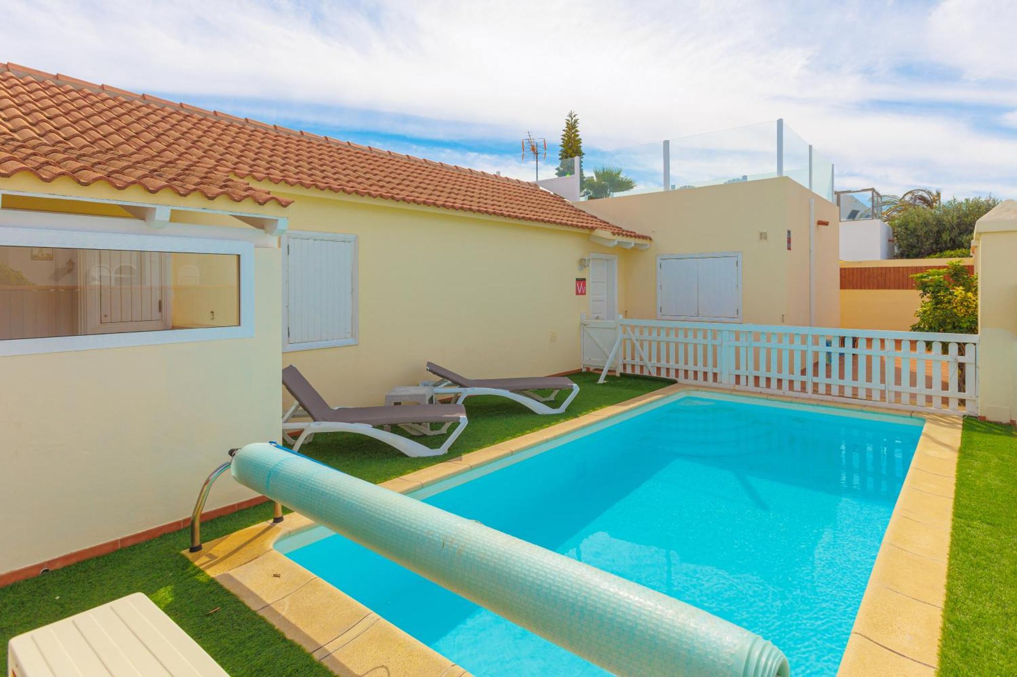 Private Villa With Heated Pool & Terrace See View Corralejo Extérieur photo